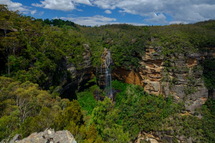 Waterfall-in-blue-mountains Waterfall-in-blue-mountains
